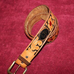 Vintage Looper Leather Belt